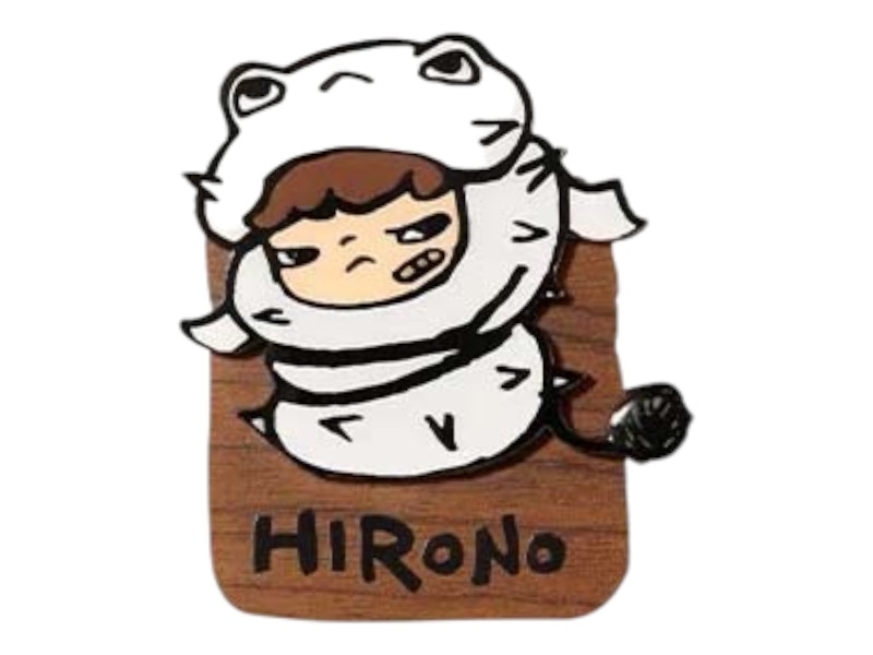 Pop Mart Pop Mart Hirono Echo Series Back Off Fridge Magnet