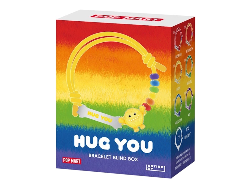 Pop Mart Pop Mart Instinctoy Hug You Series Bracelet Single