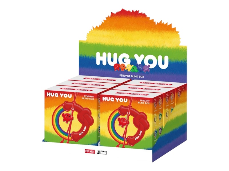 【POP MART 】INSTINCTOY HUG YOU アソートボックス Pop Mart Instinctoy Hug You Series Plush Pendant Assorted