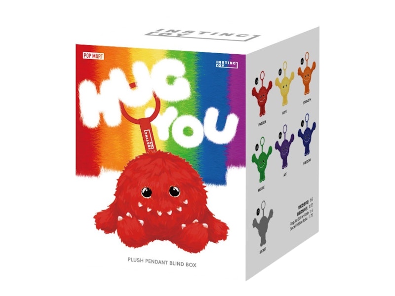 【POP MART 】INSTINCTOY HUG YOU アソートボックス 楽天市場】INSTINCTOY HUG YOU シリーズ ぬいぐるみペンダント