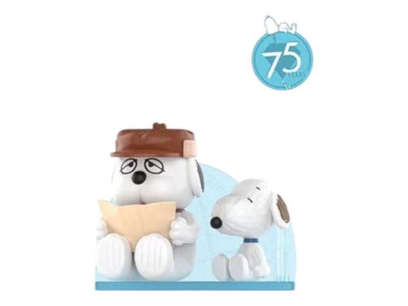 Pop Mart Peanuts 75th Anniversary Snoopy Comic Life Series World