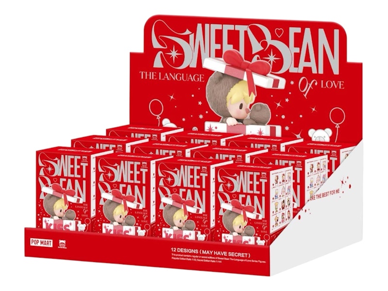 Pop Mart Sweet Bean The Language of Love Series Figures