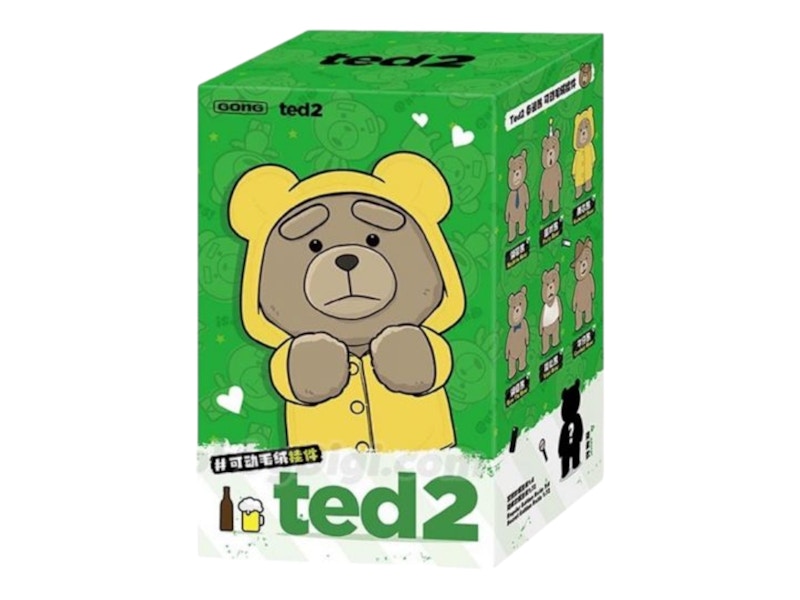 Pop Mart Pop Mart Ted2 Teddy Bear Action Plush Pendant