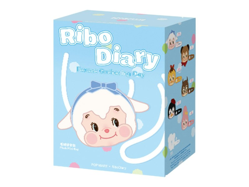 Pop Mart RiboDiary Forest Gathering Day Series Plush Mini Bag Single Blind Box