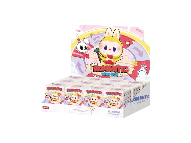 Pop Mart Romantic Ring Box Series 4 Scene Sets Sealed Case (12