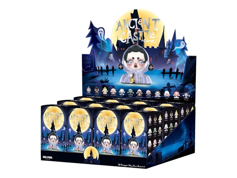 Pop Mart SKULLPANDA Ancient Castle Series Figure Sealed Case (12