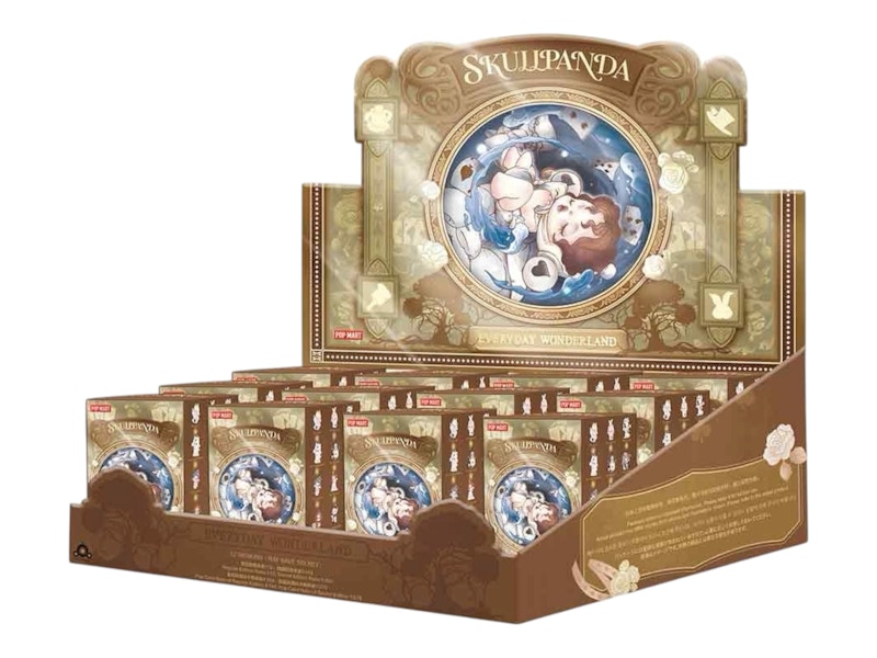 SKULIPANDA EVERYDAY WONDERLAND 12個セット Pop Mart SKULLPANDA Everyday Wonderland Series Sealed Case (12
