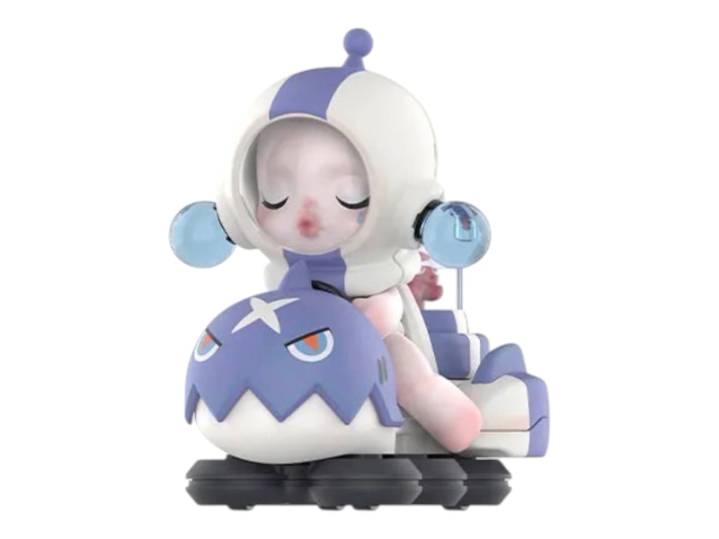 Pop Mart SKULLPANDA Laid Back Tomorrow Series Blue Water Shortcut