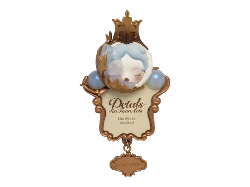 Pop Mart SKULLPANDA Petals in Four Acts Series The Decay Awaited Secret Edition Fridge Magnet