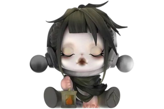 Pop Mart SKULLPANDA The Ink Plum Blossom Series The Bamboo Figure