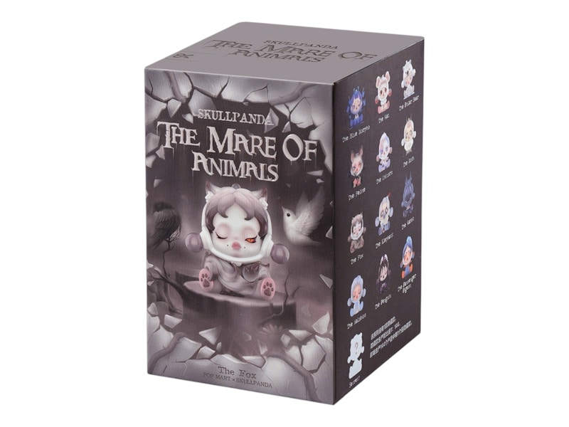 The Mare Of Animals SKULLPANDAアソートBOX Pop Mart SKULLPANDA The Mare of Animals Series Single Blind