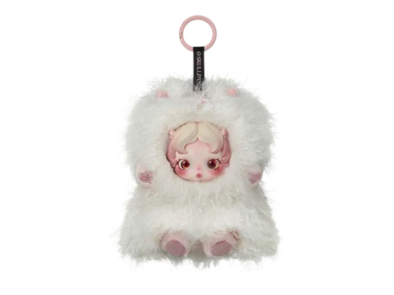 OSKULLFANDA You Found Me! プラッシュドールペンダント Pop Mart SKULLPANDA You Found Me! Series Ghostie Plush Doll