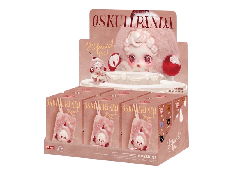 SKULLPANDA You Found Me! シリーズ ミニバッグ アソート Pop Mart SKULLPANDA You Found Me! Series Plush Mini Bag