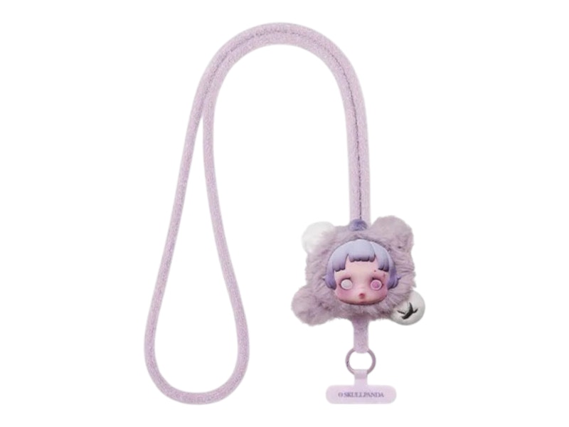 SKULLPANDA You Found Me! スカパン　Ratty Bear Skullpanda You Found Me Series Plush Doll Pendant Ratty Bear