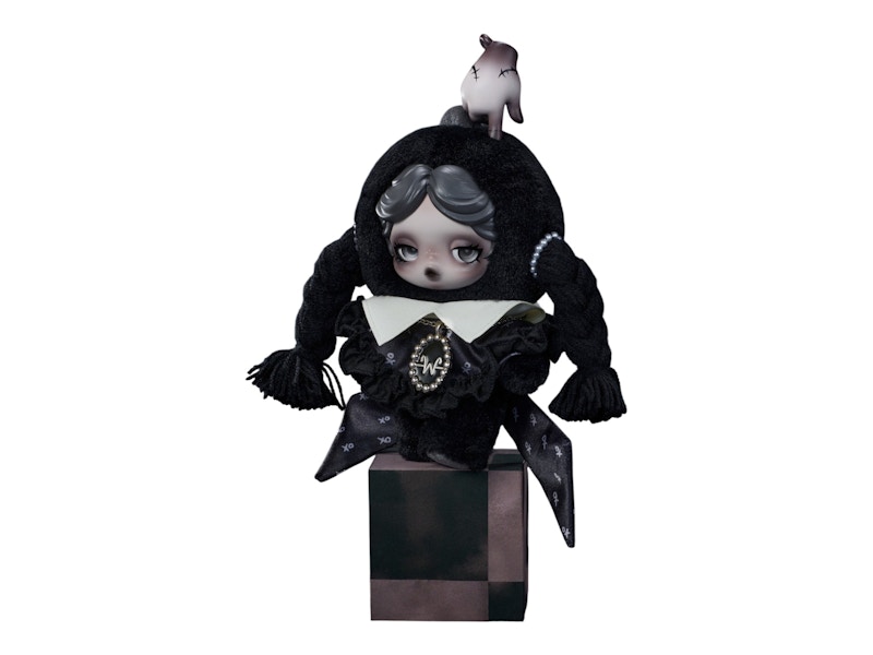 Pop Mart SKULLPANDA x Wednesday (Classic Dress Version) Plush - US