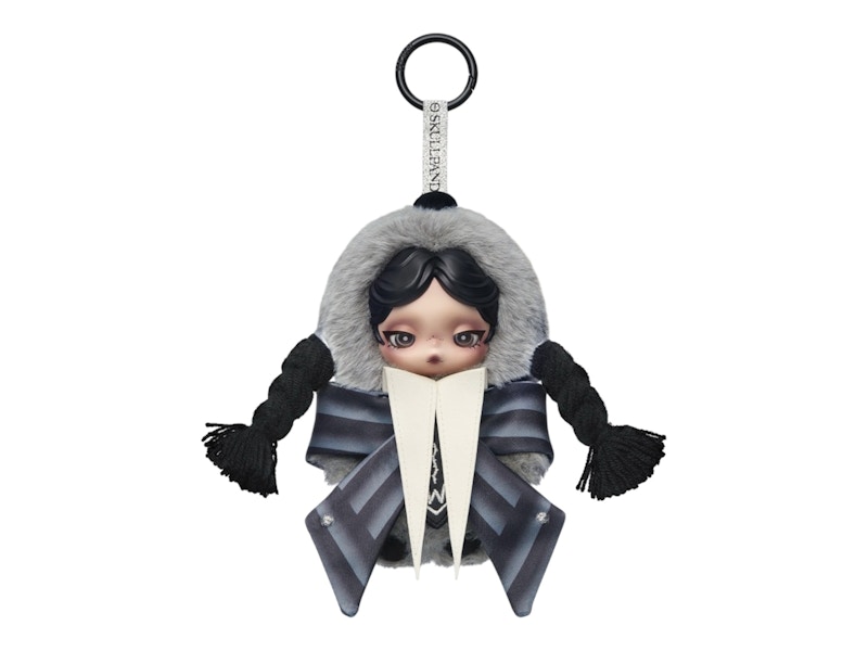 SKULLPANDA x Wednesday ぬいぐるみ 2個セット Pop Mart SKULLPANDA x Wednesday (Nevermore Academy Uniform