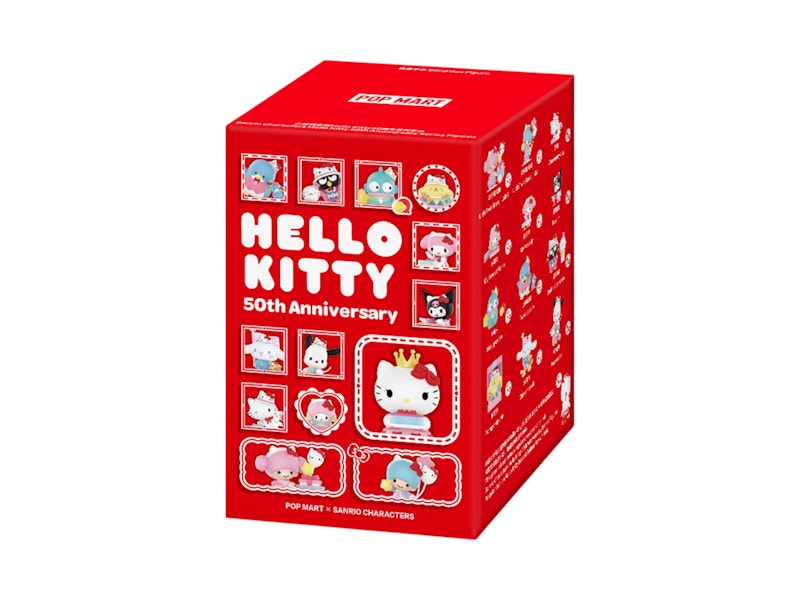 【POP MART】サンリオ ハローキティ 50th アニバーサリーボックス Sanrio characters Hello Kitty 50th Anniversary シリーズ