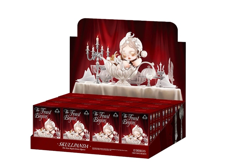 skullpanda the feast begins シリーズ　シークレット Pop Mart Skullpanda The Feast Begins Series Sealed Case (12 Blind