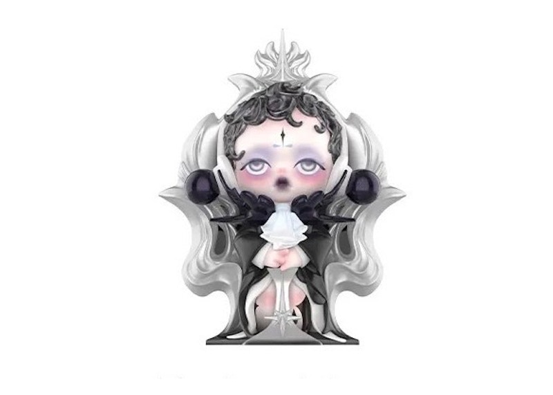 オマケ付き❣️期間か限定値下げSKULLPANDA 400% Pop Mart Skullpanda The Feast Begins Series The Crumb Scoop Figure