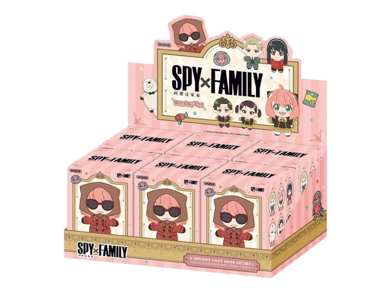 Pop Mart Spy x Family Character Series Plush Sealed Case (6 Blind