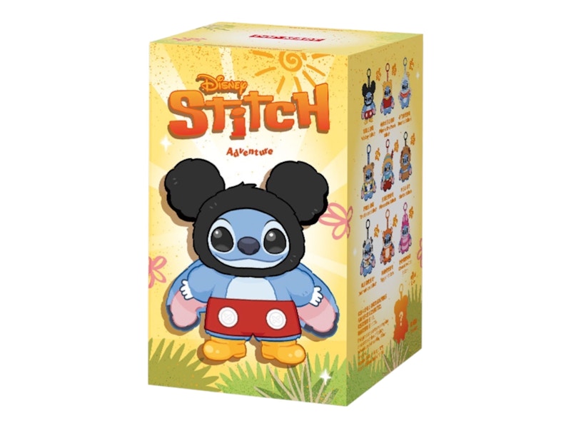 新品 未開封 Stitch Adventure アソートBOX シュリンク付き Pop Mart Stitch Adventure Series Vinyl Plush Pendant Single Blind