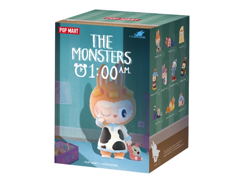アイドル POP MART THE MONSTERS (LABUBU) (A-M) Pop Mart THE MONSTERS Labubu 1:00 A.M. Series Figures Single Blind
