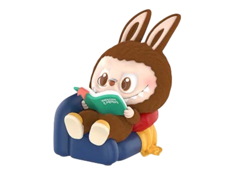 Pop Mart THE MONSTERS Labubu 1:00 A.M. Series Reading Time Figure - US