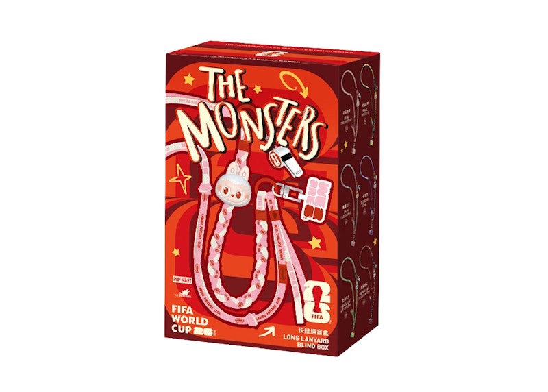 Pop Mart THE MONSTERS x FIFA SERIES Labubu Long Lanyard Single