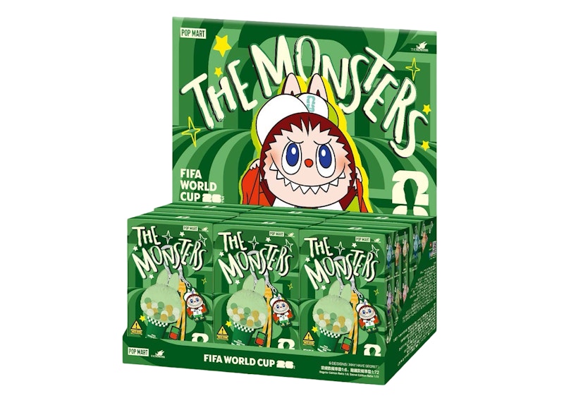 THE MONSTERS ✖️FIFA新品未使用（箱に軽い傷あり） Pop Mart THE MONSTERS x FIFA SERIES Labubu Football Mini Bag