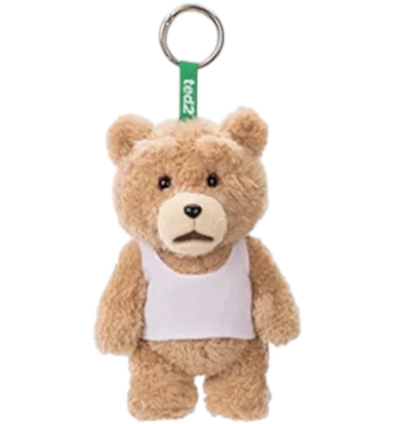 Pop Mart Ted2 Teddy Bear Action Series Vest Bear Plush Pendant US