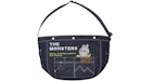 Pop Mart The Monsters Fall In Wild Series Denim Messenger Bag