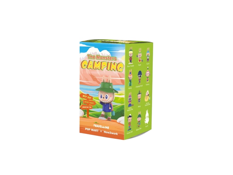 Pop Mart The Monsters Labubu Camping Series Single Blind Box