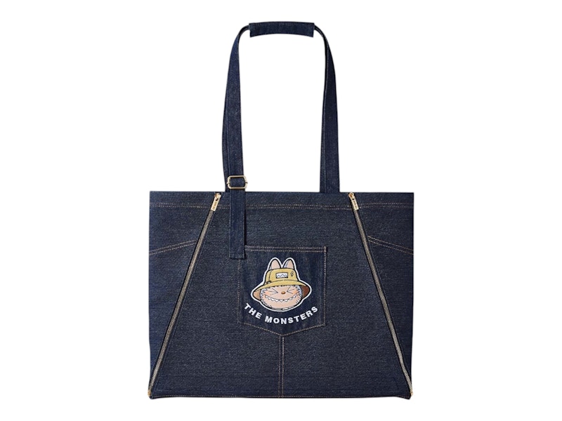 Pop Mart The Monsters Labubu Fall in Wild Series Denin Apron