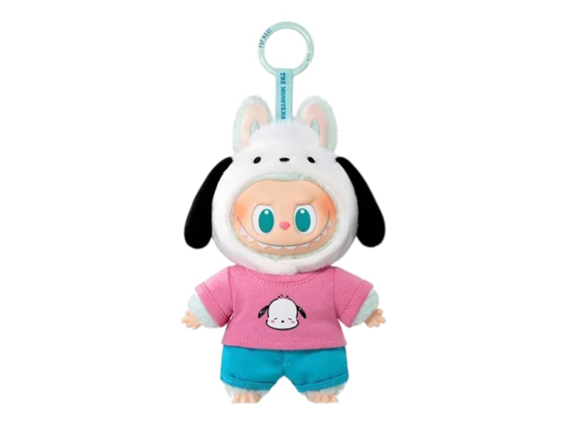 即時発送 THE MONSTERS x HELLO KITTYラブブLabubu Labubu The Monsters x Hello Kitty and Friends Vinyl Plush Pendant