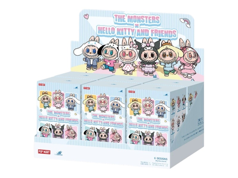 Pop Mart The Monsters Labubu x Hello Kitty and Friends Series Sealed ...
