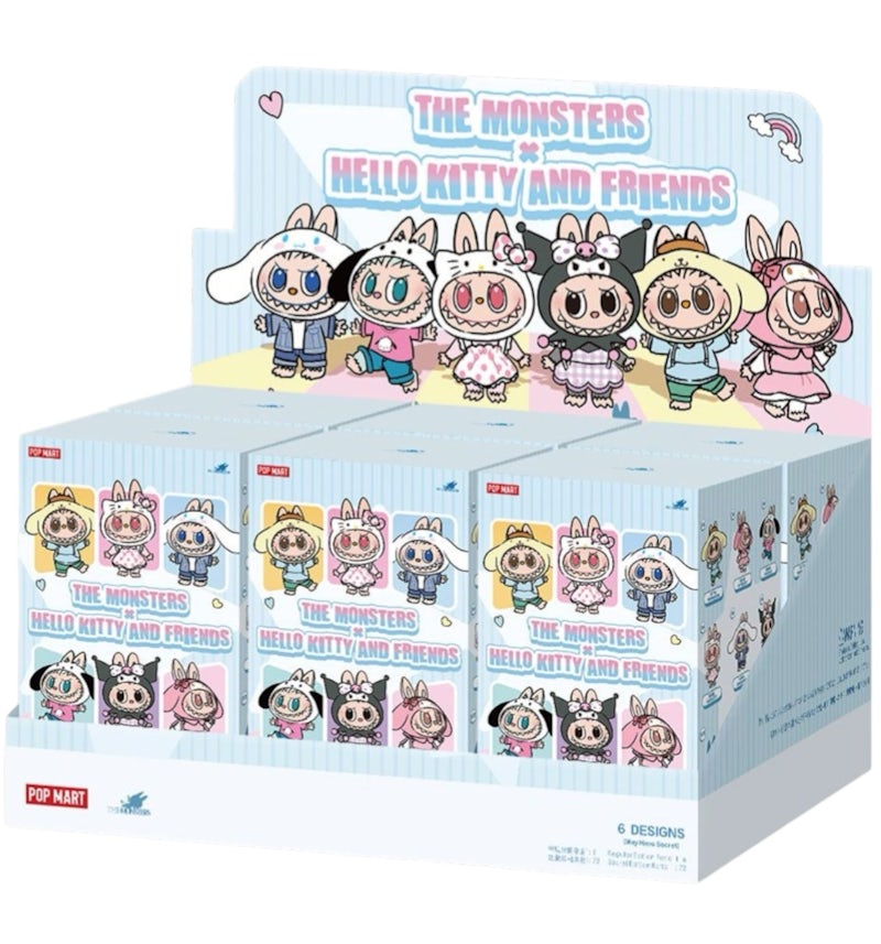 Pop Mart The Monsters Labubu x Hello Kitty and Friends/Sanrio Characters Series Sealed Case (6 Blind Box) - US Pop Mart The Monsters Labubu x Hello Kitty and Friends/Sanrio Characters Series Sealed Case (6 Blind Box) - US