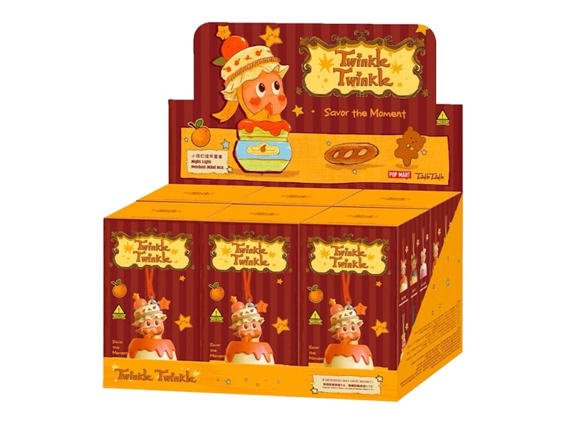 Pop Mart Twinkle Twinkle Savor the Moment Series Night Light