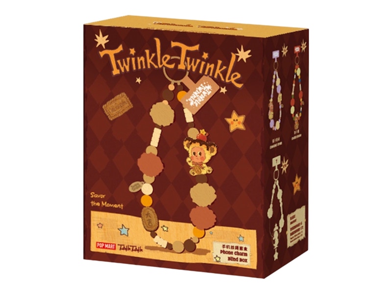 Pre-owned Pop Mart Twinkle Twinkle Savor The Moment Series Phone Charm Single Blind Box In Multi
