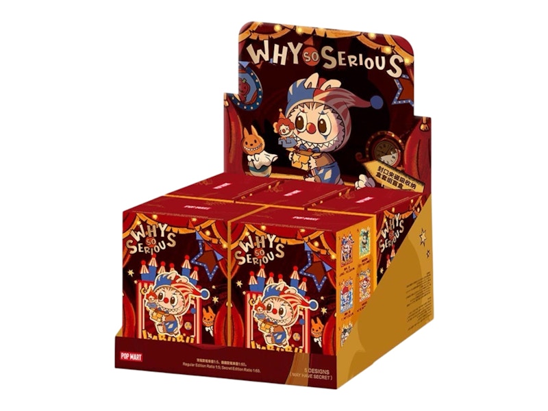 Pop Mart WHY SO SERIOUS Series Magnet Sealed Case (5 Blind