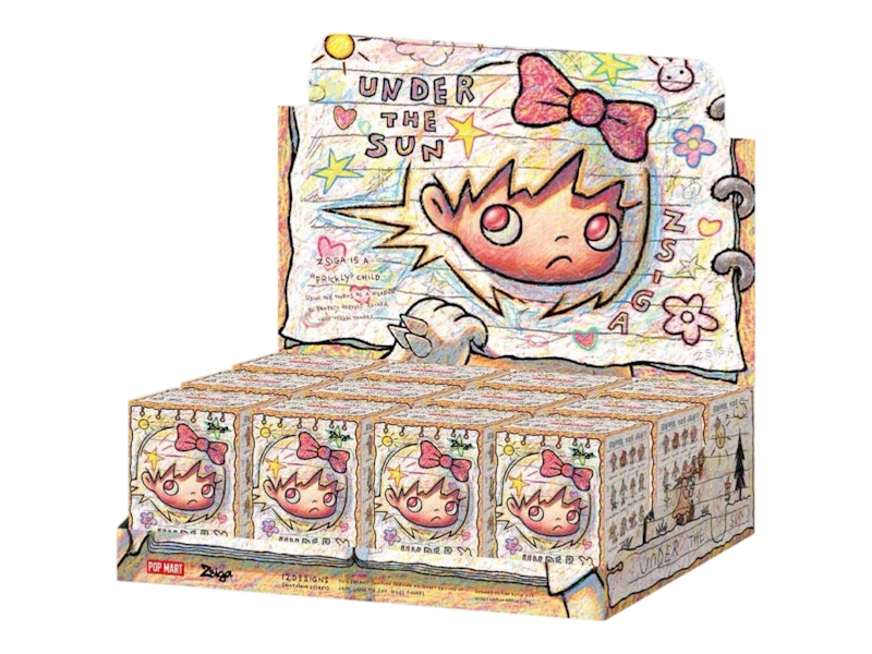Pop Mart Zsiga Under the Sun Series Figures Sealed Case (12 Blind
