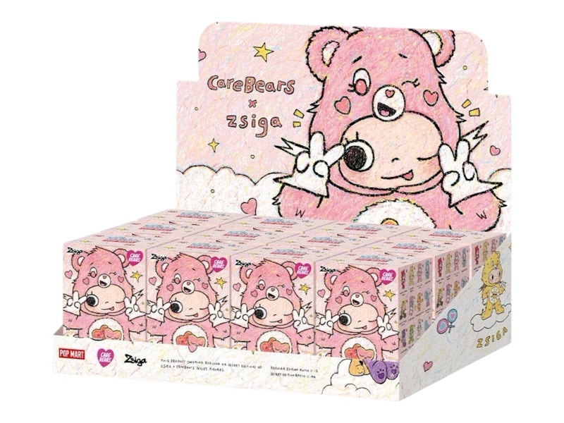 即日発送！ Zsiga x Care Bears シリーズ アソートボックス Pop Mart Zsiga x Care Bears Series Figures Sealed Case (12