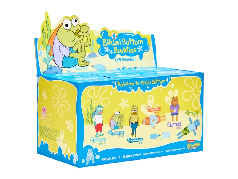 Pop Mart x Bikini Bottom Buddies Plush Sealed Case (6 Blind Box)