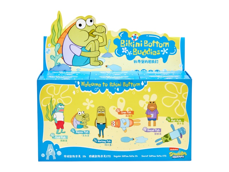 Pop Mart x Bikini Bottom Buddies Plush Sealed Case (6 Blind
