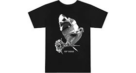 Pop Smoke Dove + Rose T-Shirt Black