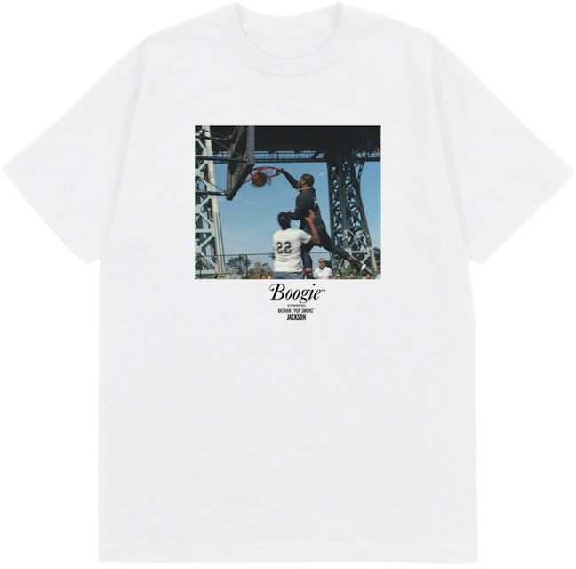 Pop Smoke Dunk Photo T-shirt White Men's - SS21 - US