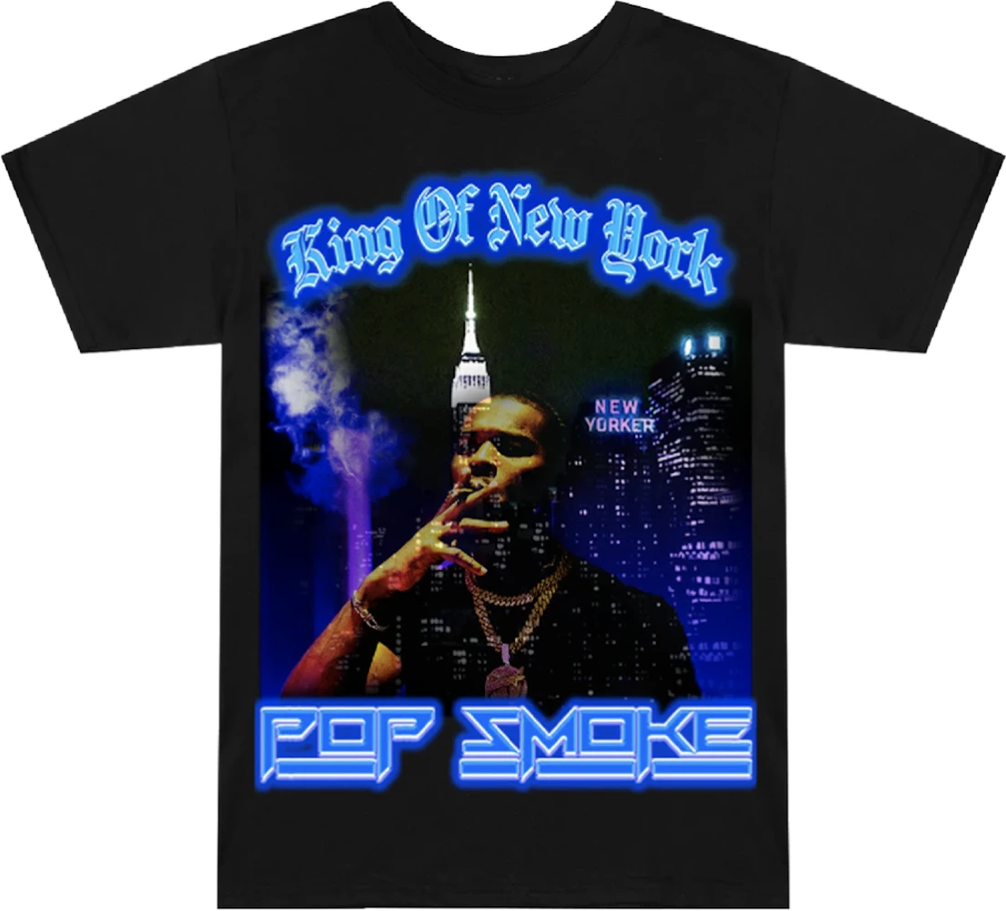 Pop Smoke King of New York T-Shirt Black