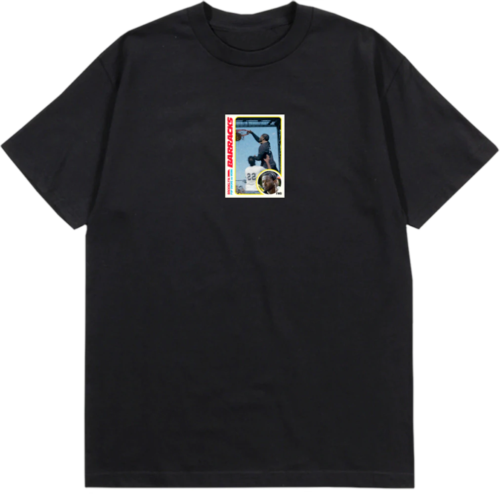 Pop Smoke Trading Card T-shirt Black Men's - SS21 - US