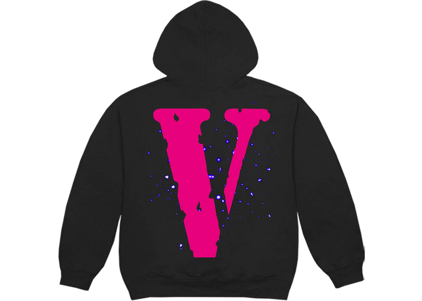 Pop smoke vlone hoodie discount black