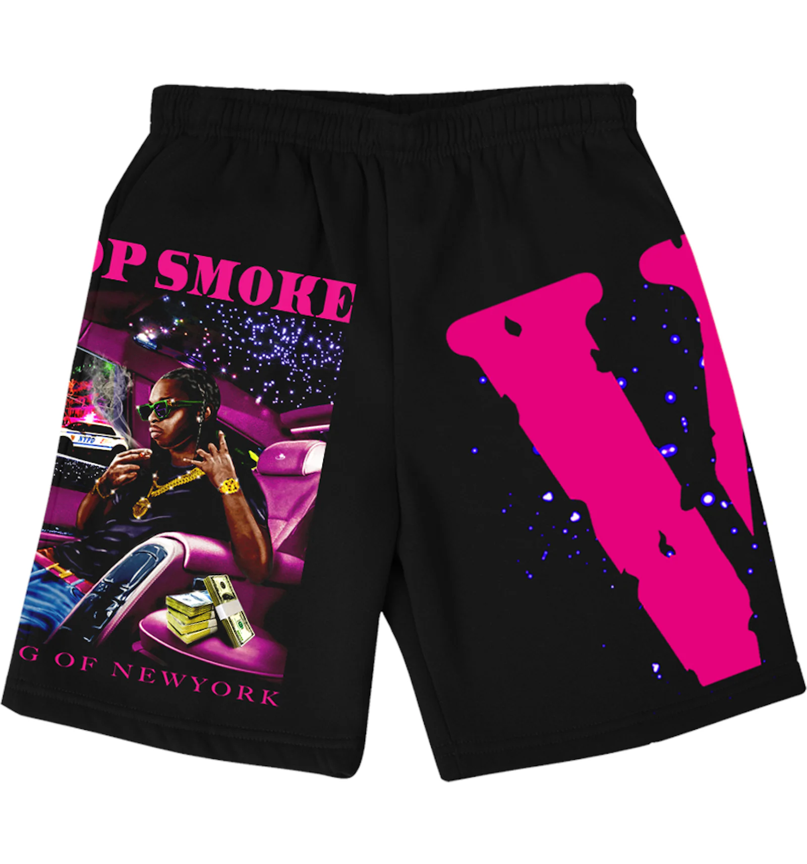 Pop Smoke x Vlone King Of NY Shorts Black Men s SS21 US