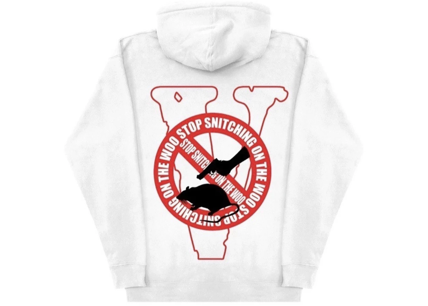 Pop smoke the woo vlone hoodie hotsell